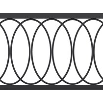 petunia gray king bed   