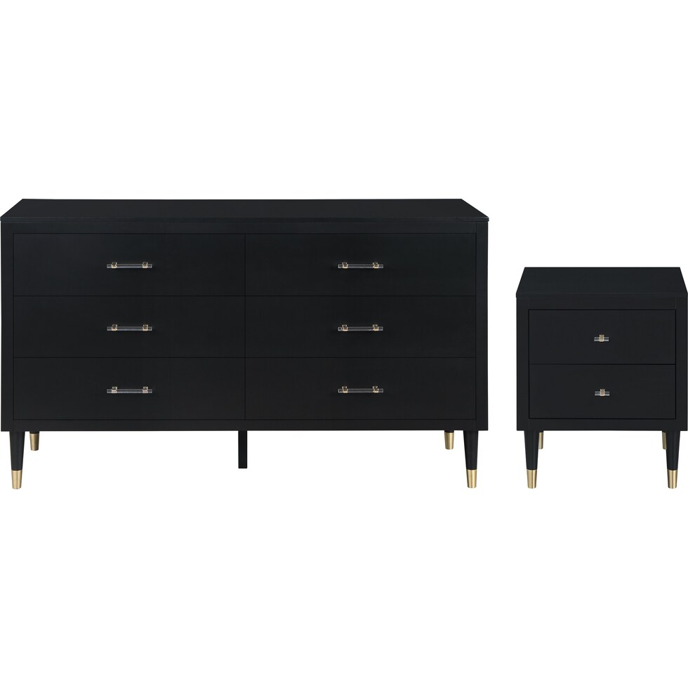 phaedra black dresser   