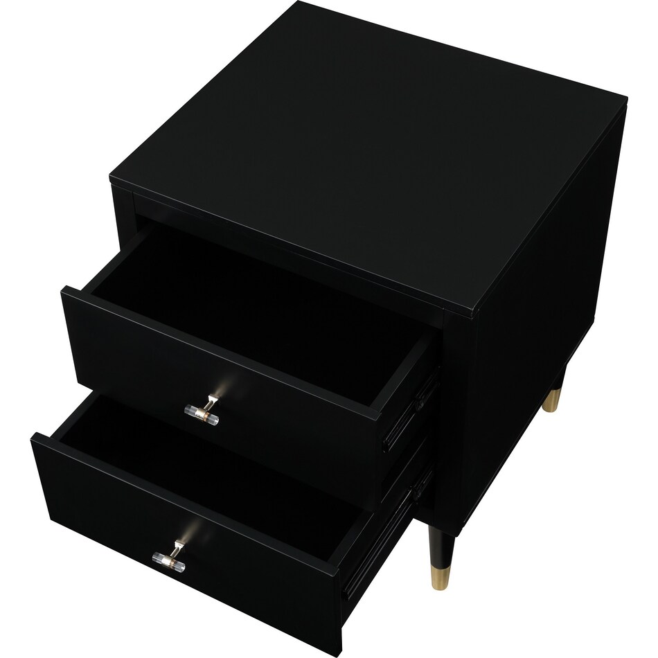 Phaedra 6 Drawer Dresser and 2 Drawer Nightstand Set | Value City Furniture