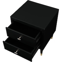 phaedra black nightstand   