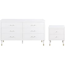 phaedra white dresser   