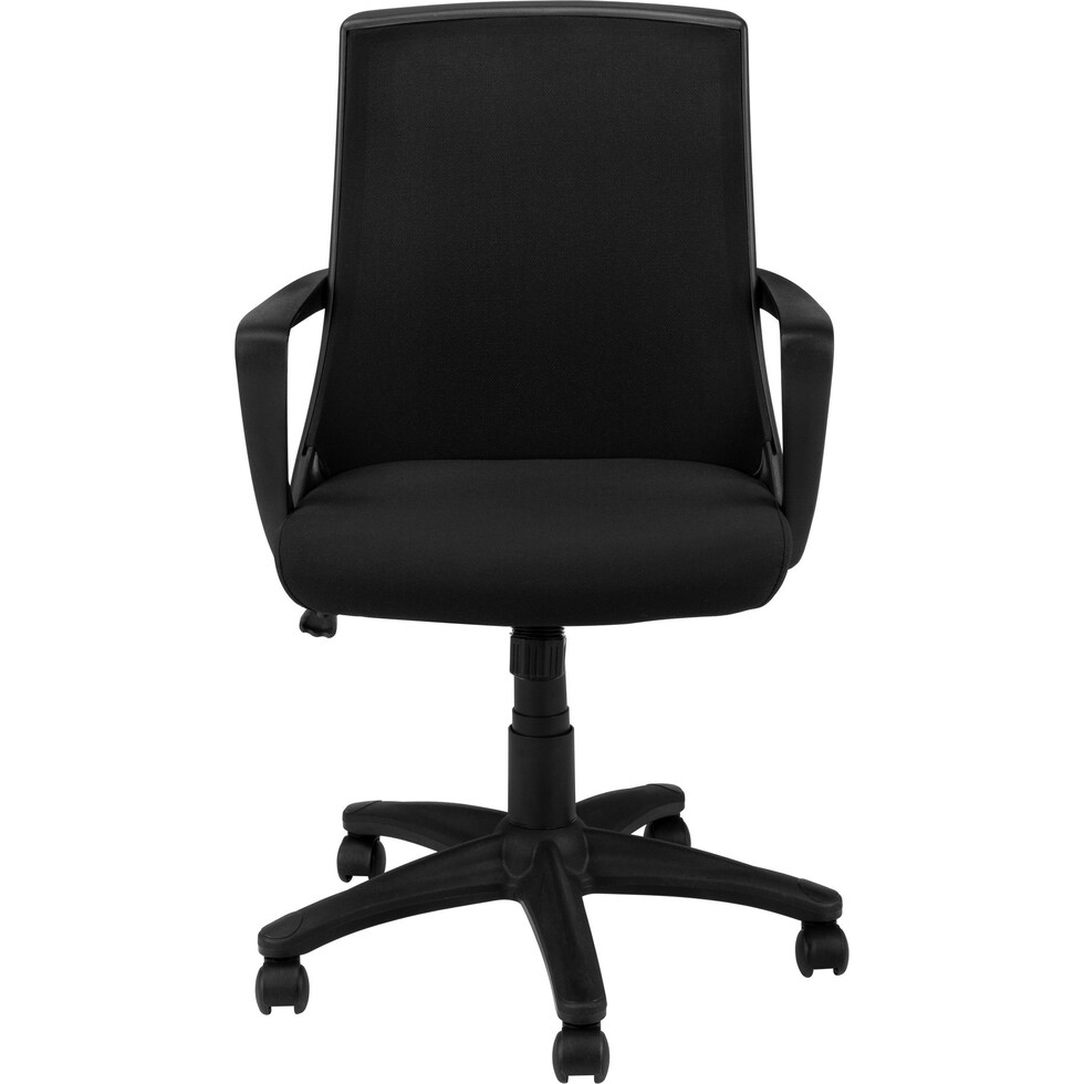 philip black desk chair   