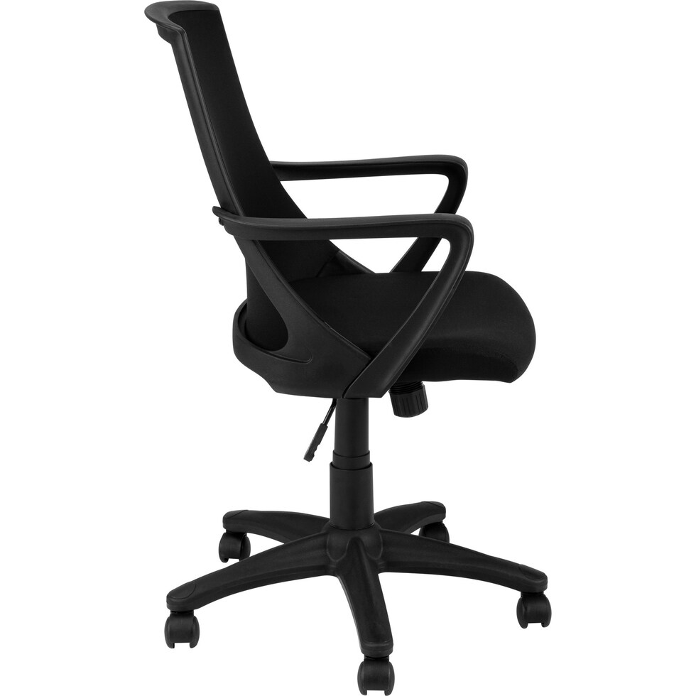 philip black desk chair   