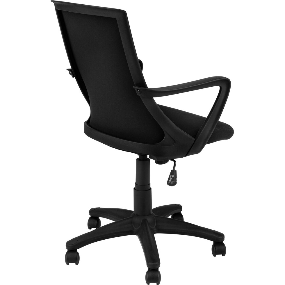 philip black desk chair   