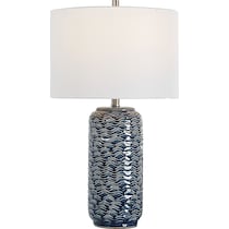philippa blue table lamp   