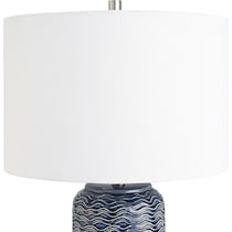 philippa blue table lamp   