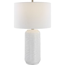 philippa white table lamp   