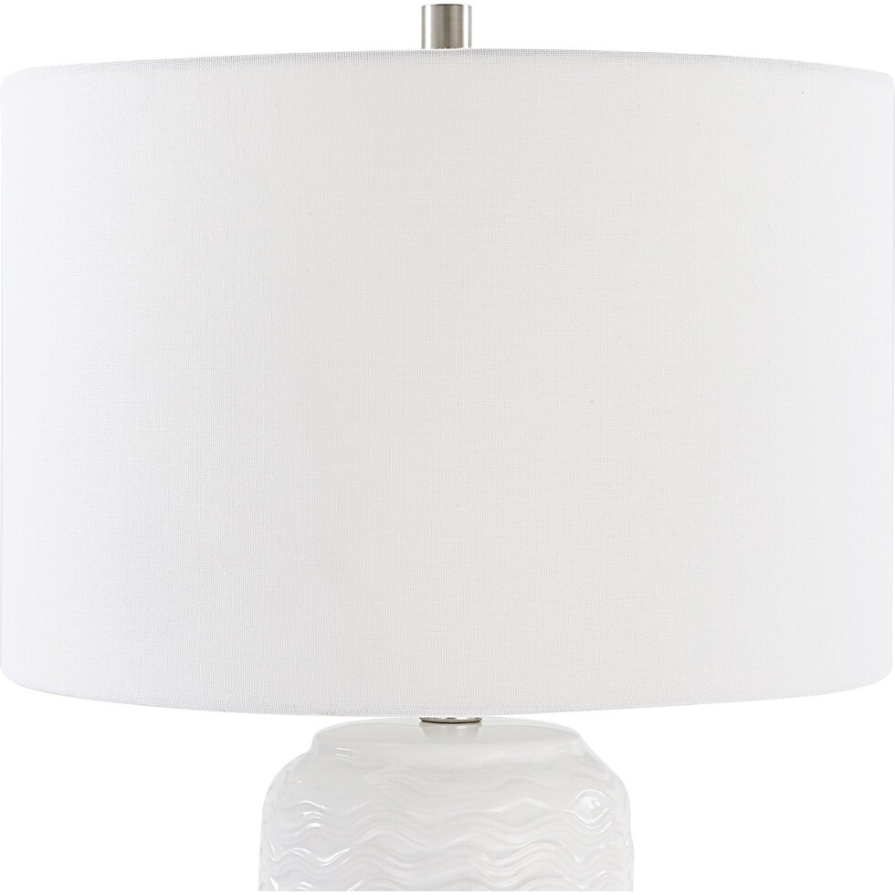 philippa white table lamp   