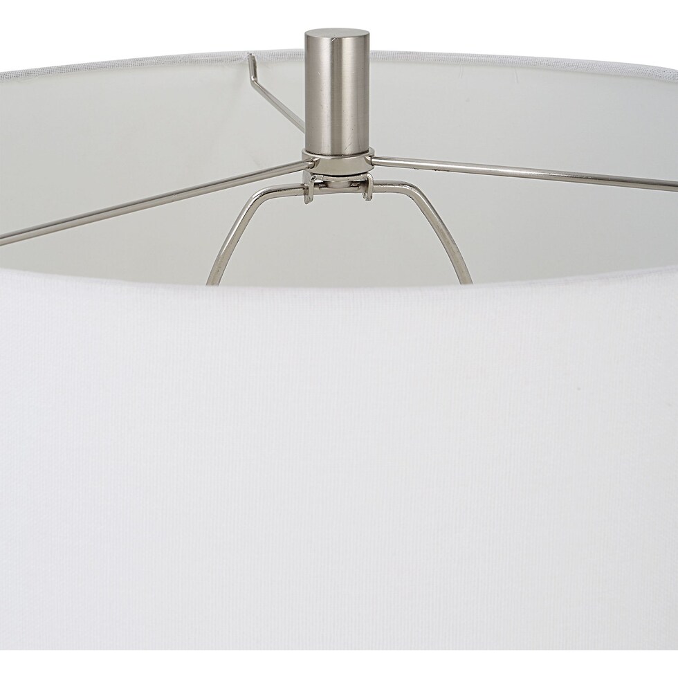 philippa white table lamp   
