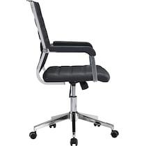 pia black desk chair   