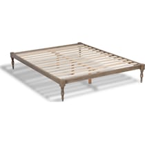 piera gray full bed frame   