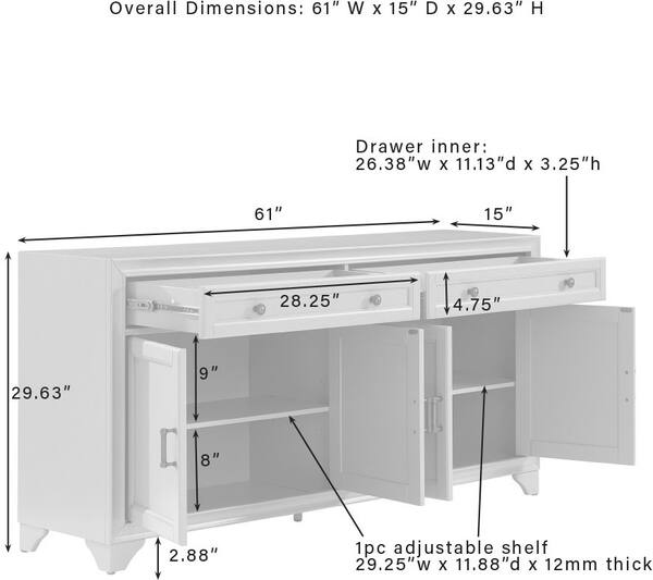 Pierre Sideboard | Value City Furniture