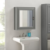 pierre gray bathroom cabinet   