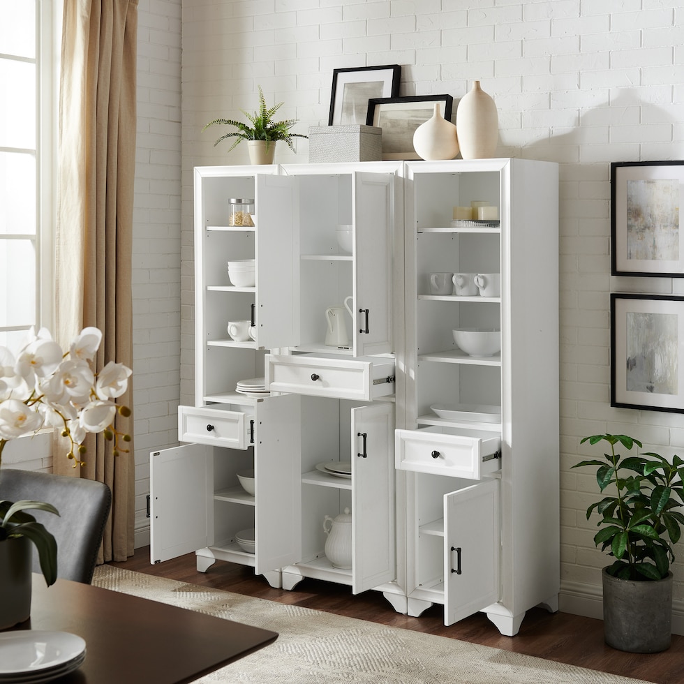 pierre white cabinet   