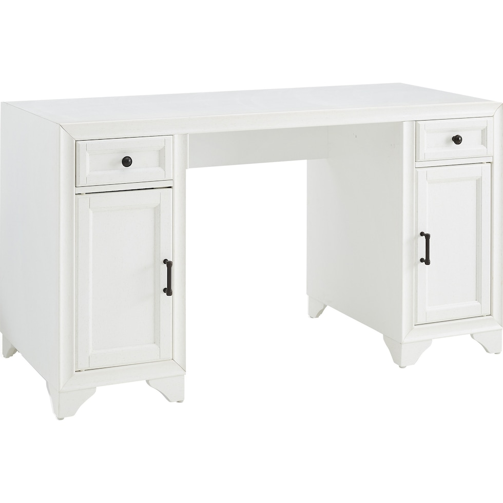 pierre white desk   