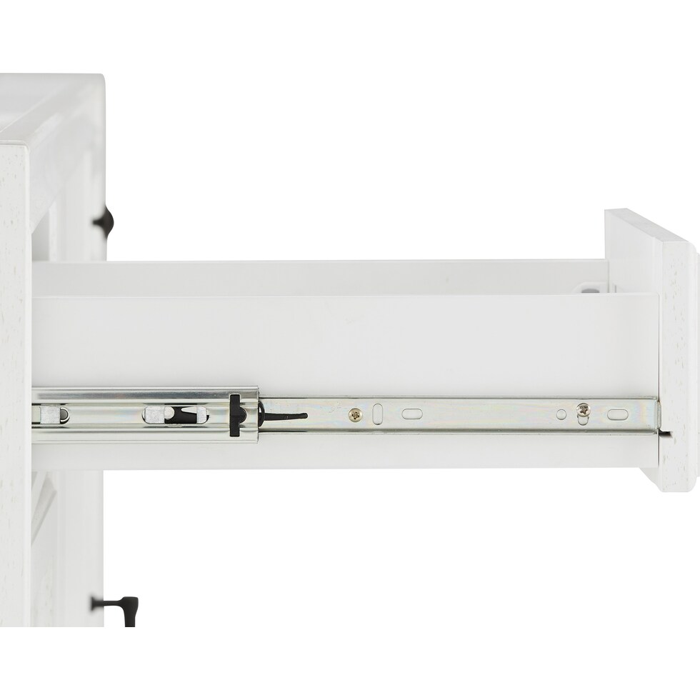 pierre white desk   