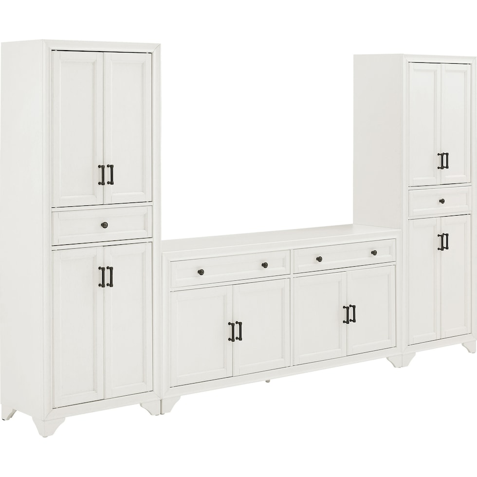 pierre white sideboard   
