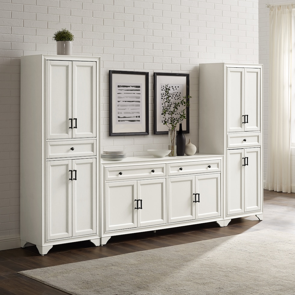 pierre white sideboard   