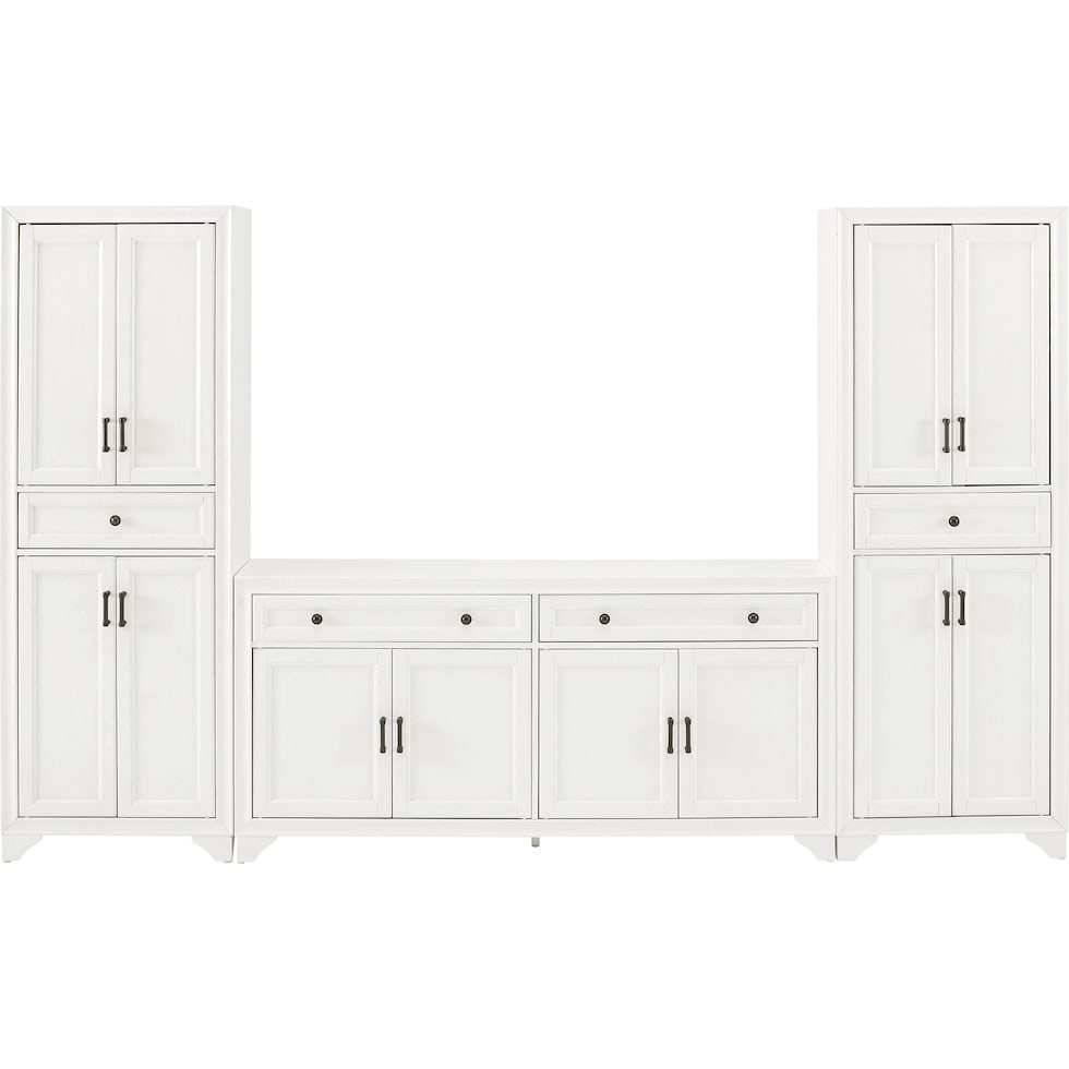 pierre white sideboard   