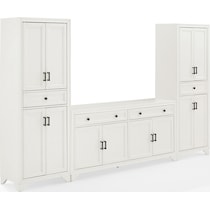 pierre white sideboard   