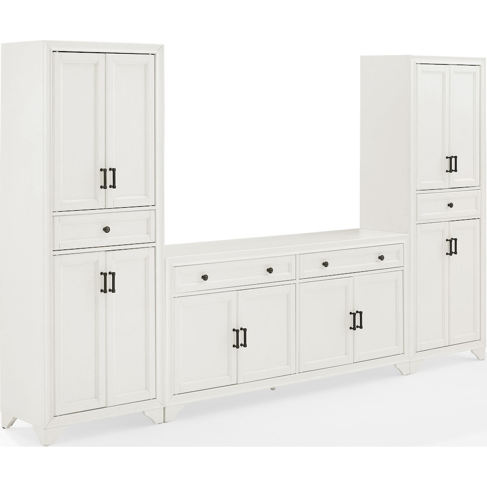 pierre white sideboard   