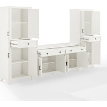 pierre white sideboard   