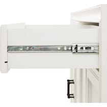 pierre white sideboard   