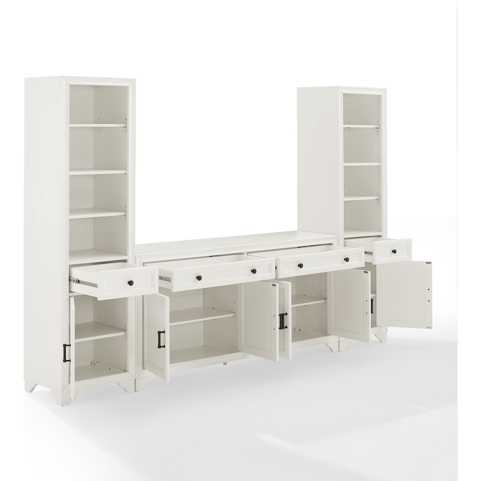 pierre white sideboard   