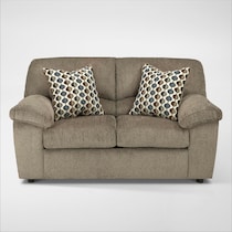 pindall neutral loveseat   