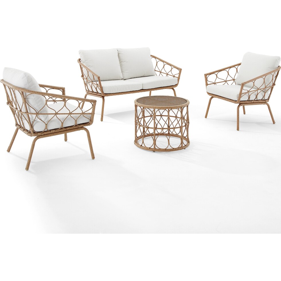 pine knoll yellow outdoor loveseat set   