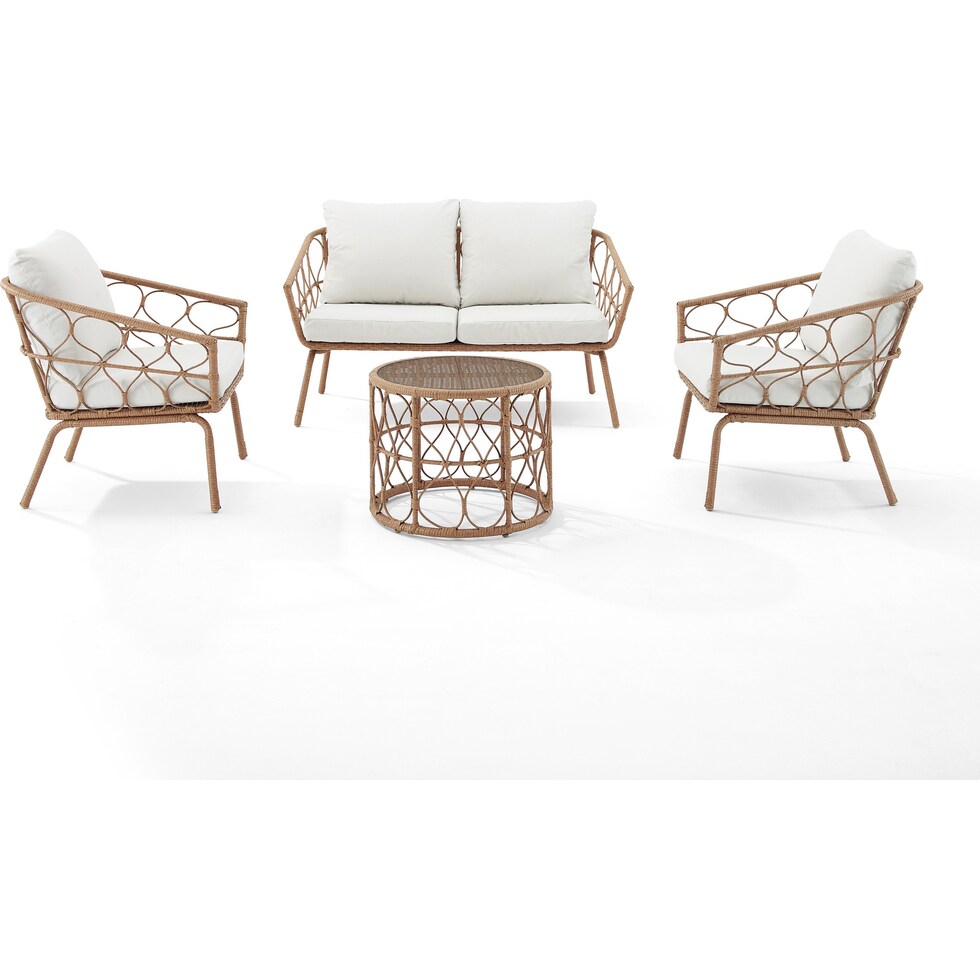 pine knoll yellow outdoor loveseat set   