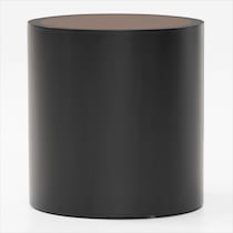 pinecrest tables black and brown end table   