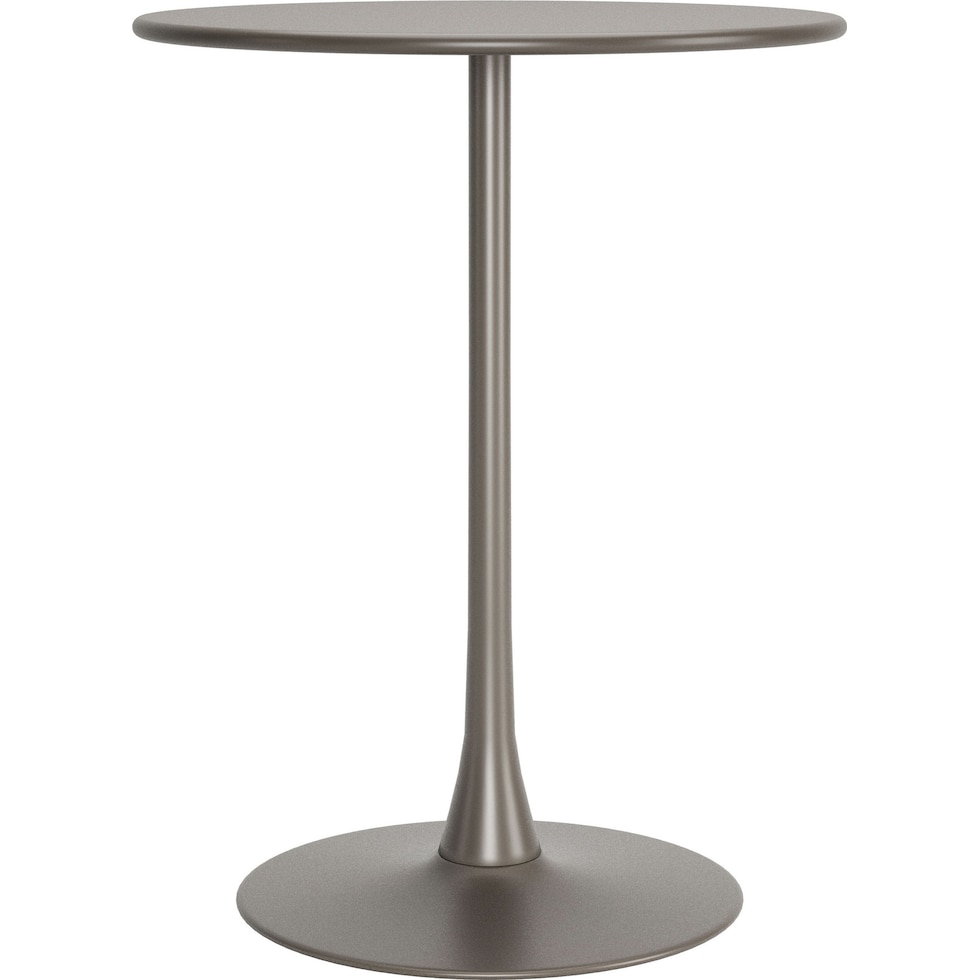pinellas light brown outdoor bar table   