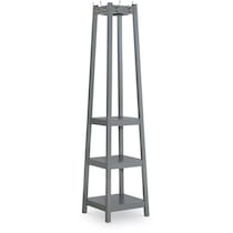 pinnacle gray coat rack   