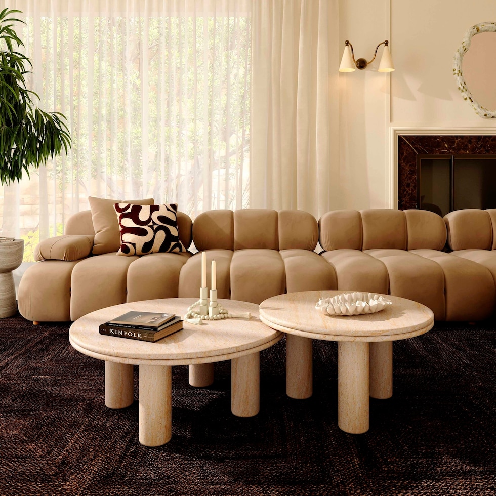 pinnacle neutral nesting tables   