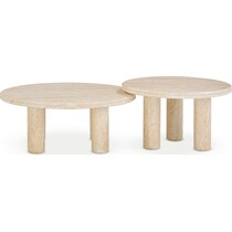 pinnacle neutral nesting tables   