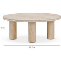 pinnacle neutral side table   