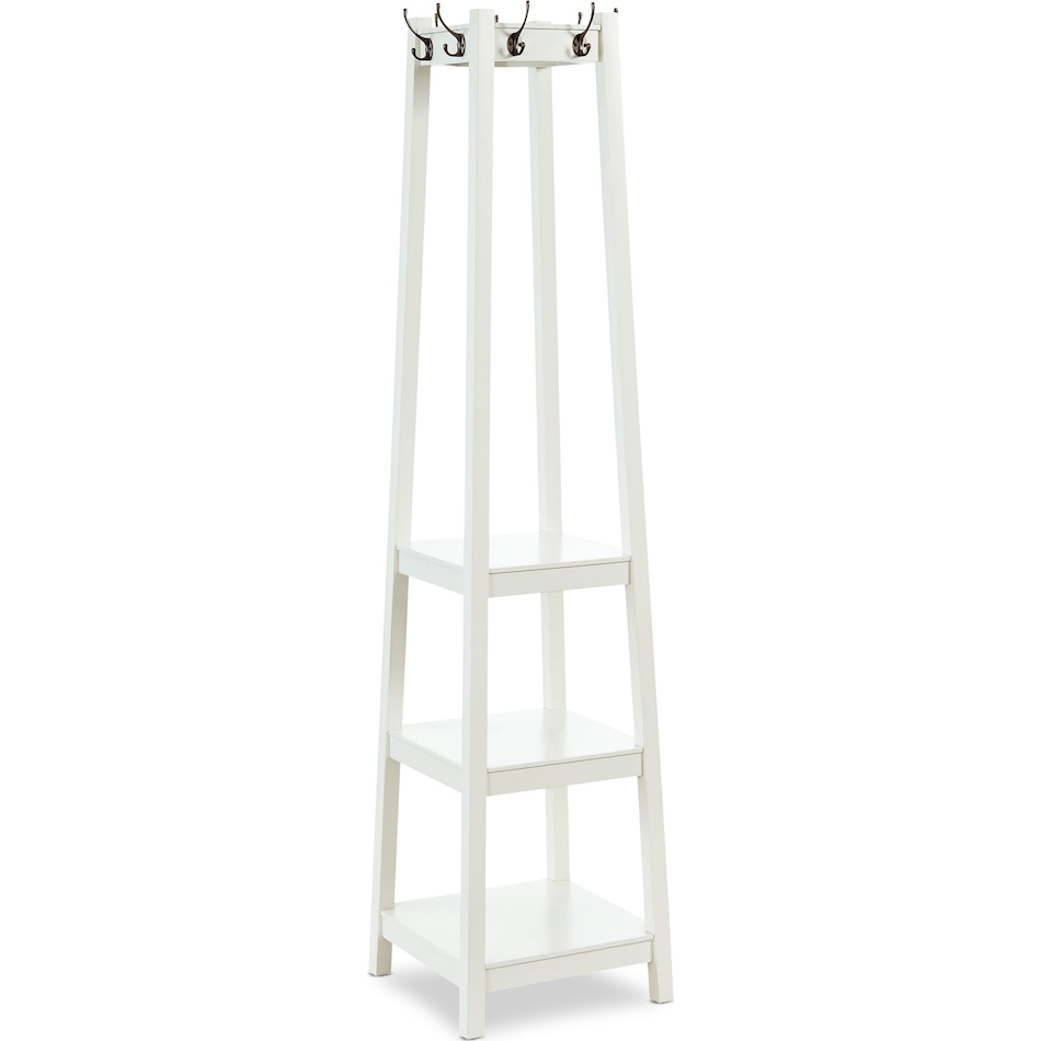 White coat rack