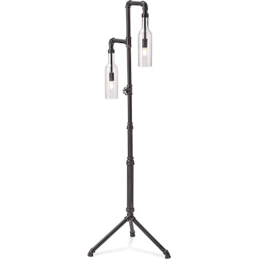 Pipe Bottle 61'' Floor Lamp