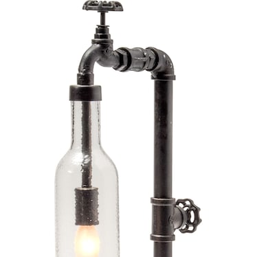 Pipe Bottle 27'' Table Lamp