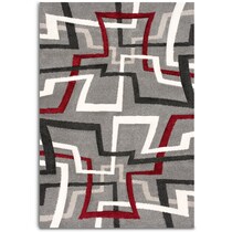 pipeline gray area rug  x    