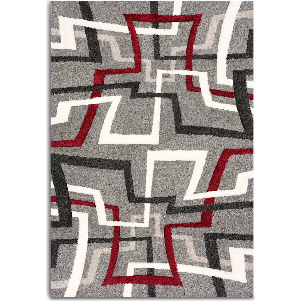 pipeline gray area rug  x    