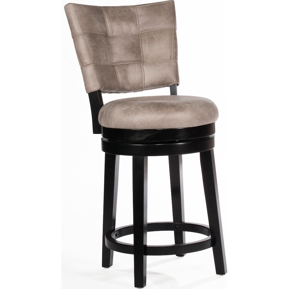 pisa gray counter height stool   