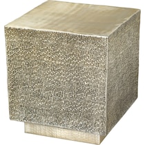 pittie gold side table   