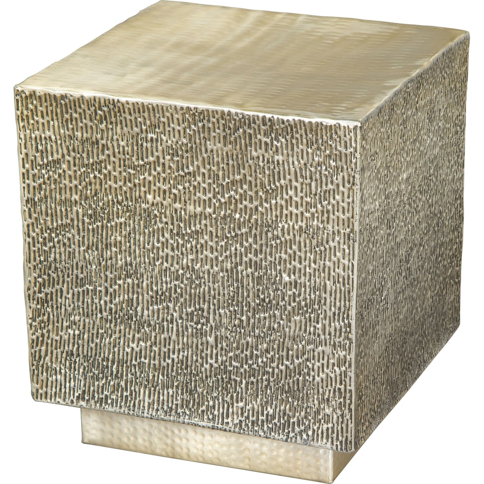 pittie gold side table   
