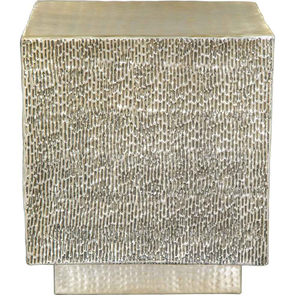 pittie gold side table   
