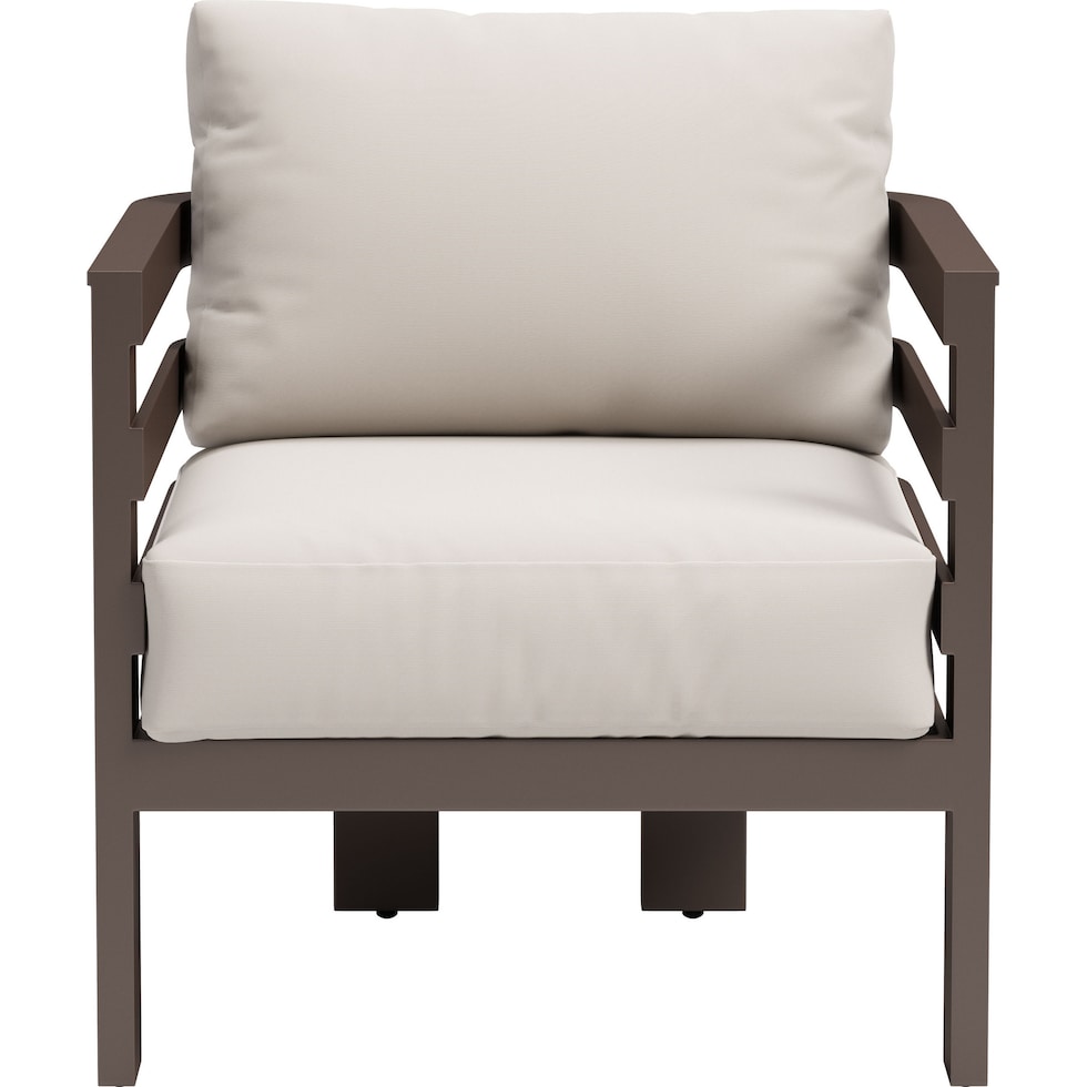 placida white outdoor chair   