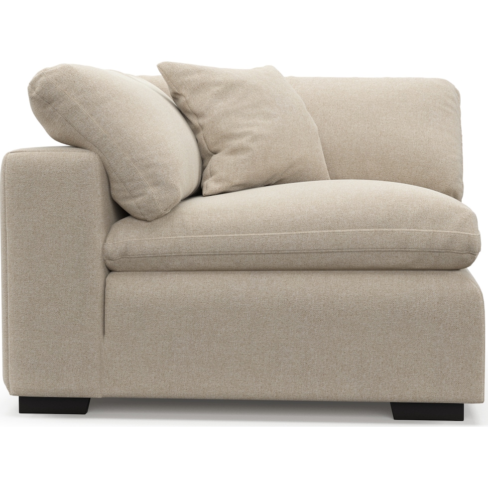 plush basker antique corner chair   