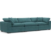 plush bella peacock sofa   