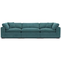 plush bella peacock sofa   